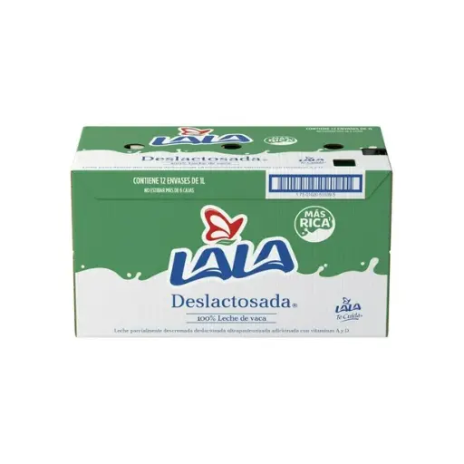 [2270] Leche deslactosada lala, 12 piezas, caja