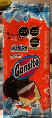 Pastelito de 50 gramos, gansito, pieza