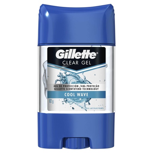 desodorante de barra de 82 gramos, gillette, pieza