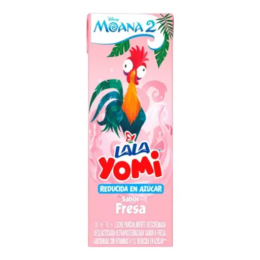 Leche sabor fresa 180ml, Lala Yomi, pz 