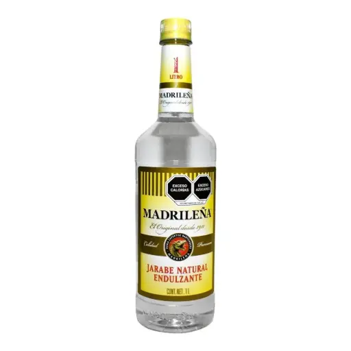 [355A] Jarabe natural 1 lt, madrileña, 12 pz, caja