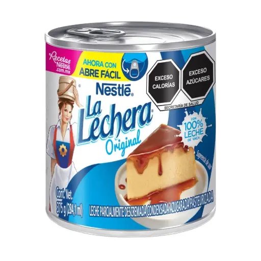 [534A] Leche condensada 375 grs 24 pz, la lechera, caja