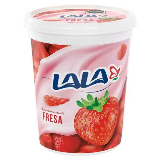 Yogurt batido fresa 900 gr, Lala, pz