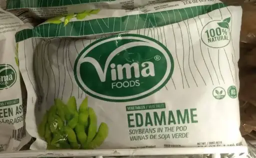 Vainas de soja verde de 500g, vima foods,  bolsa