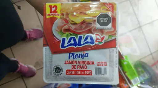 [1460C] Jamon de pavo virginia 200g, lala, pieza